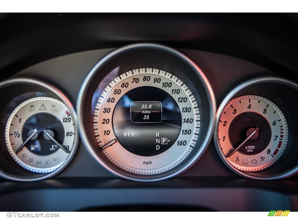 2014 E 350 Coupe - Paladium Silver Metallic / Black photo #6