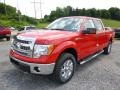 2014 Race Red Ford F150 XLT SuperCrew 4x4  photo #4