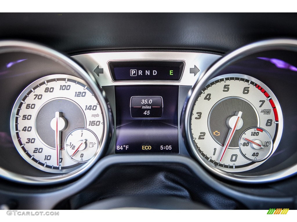 2014 Mercedes-Benz SL 550 Roadster Gauges Photo #94908341