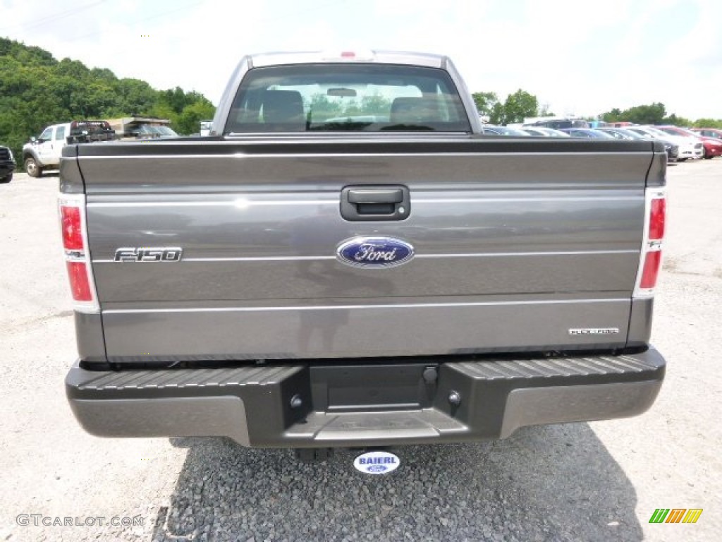 2014 F150 STX Regular Cab 4x4 - Sterling Grey / Black photo #7