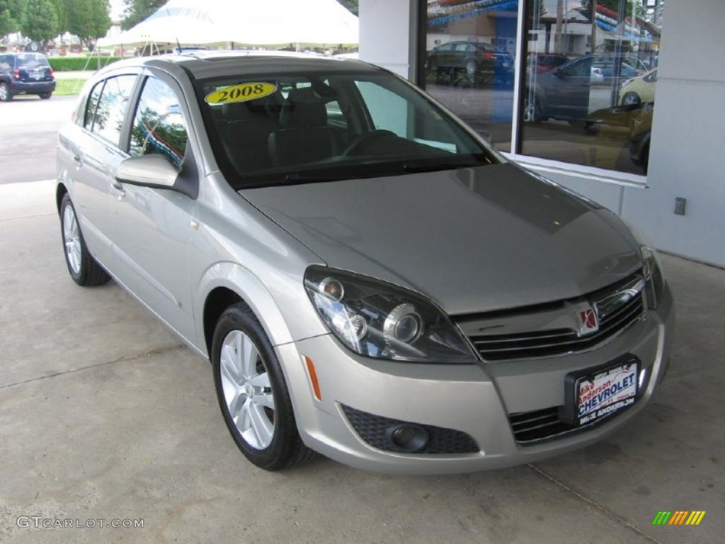 2008 Astra XR Sedan - Silver Sand / Charcoal photo #1