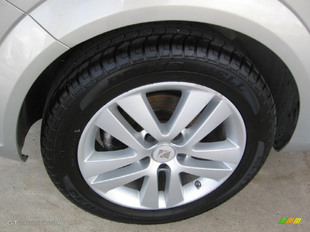 2008 Astra XR Sedan - Silver Sand / Charcoal photo #20