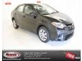 2014 Black Sand Pearl Toyota Corolla LE  photo #1