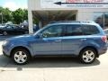 2010 Newport Blue Pearl Subaru Forester 2.5 X Limited  photo #2