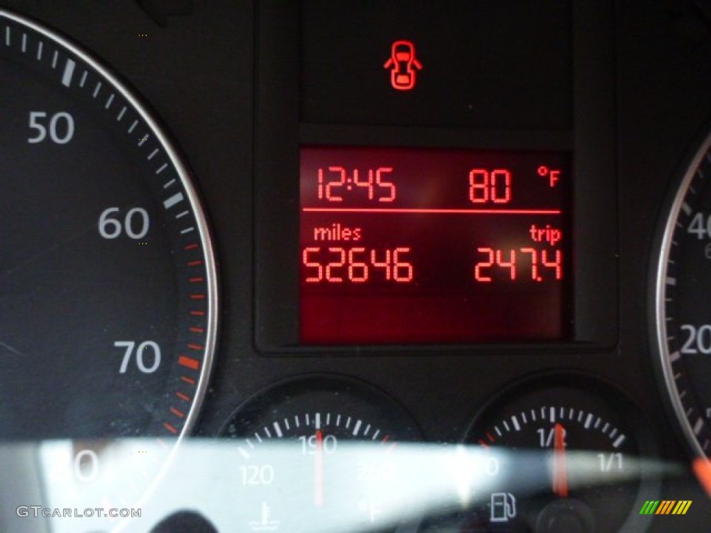 2009 Rabbit 2 Door - Black / Anthracite photo #9