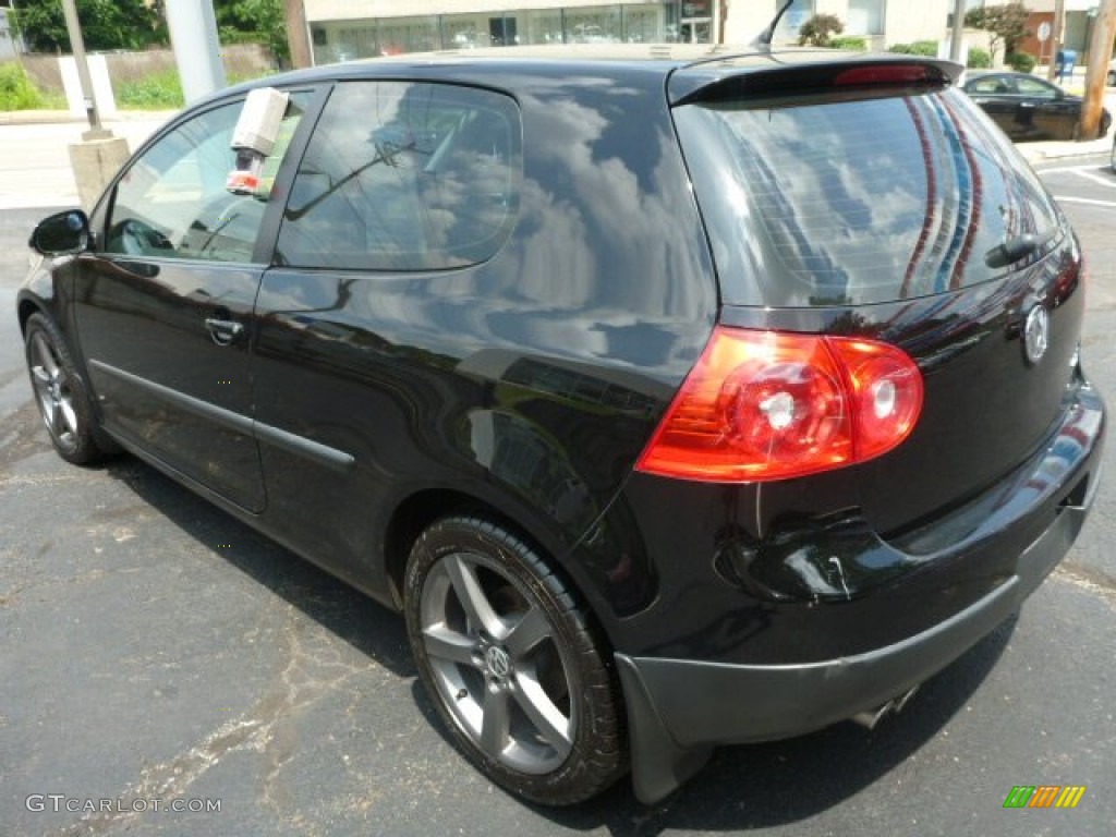 2009 Rabbit 2 Door - Black / Anthracite photo #10