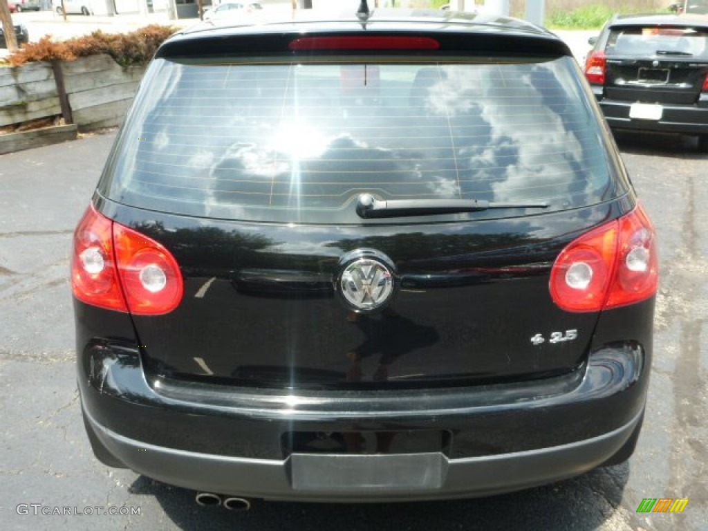2009 Rabbit 2 Door - Black / Anthracite photo #11