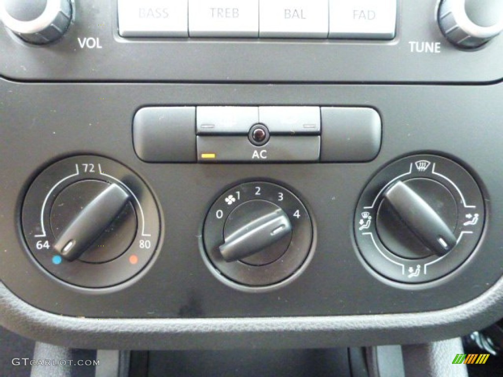 2009 Rabbit 2 Door - Black / Anthracite photo #23