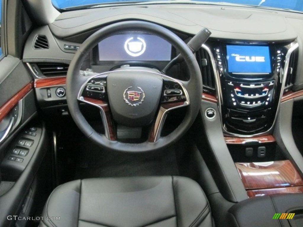 2015 Cadillac Escalade Premium 4WD Jet Black Dashboard Photo #94913930