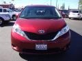 2011 Salsa Red Pearl Toyota Sienna LE  photo #2
