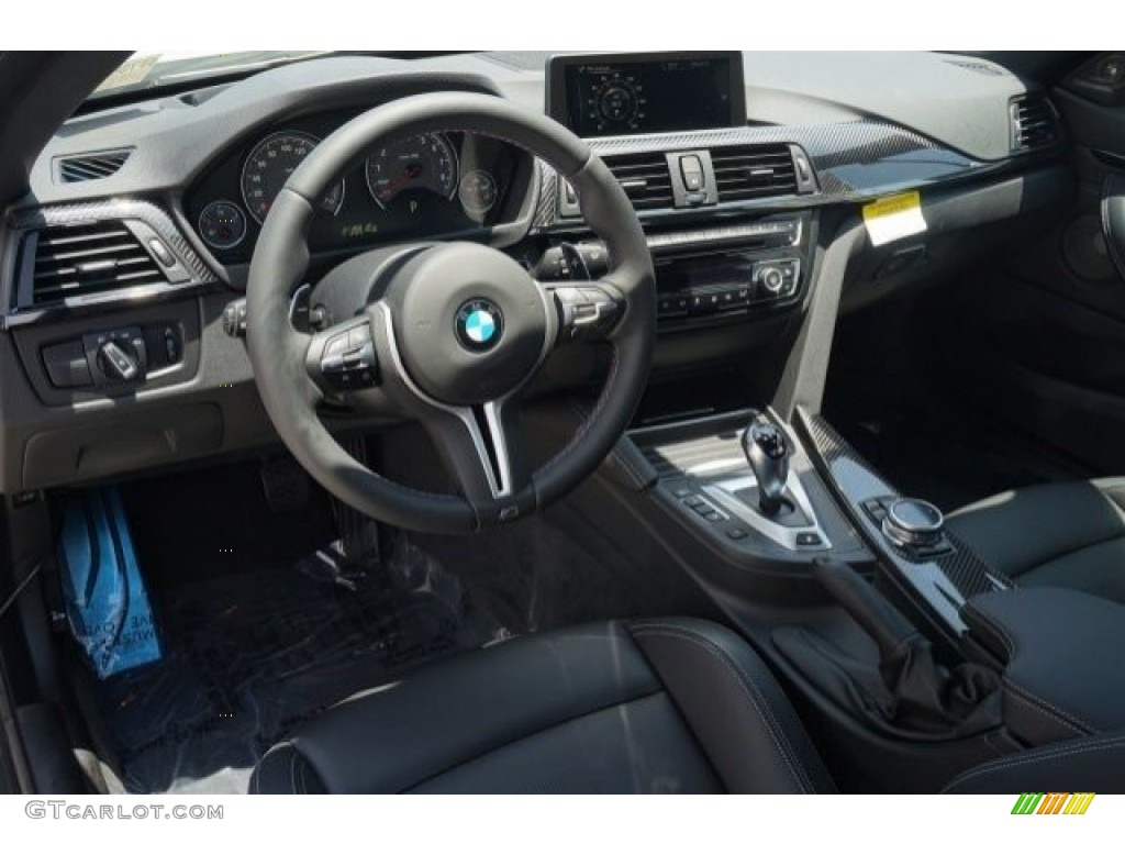 Black Interior 2015 BMW M4 Coupe Photo #94915484