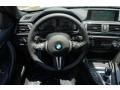 Black 2015 BMW M4 Coupe Steering Wheel