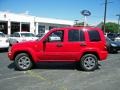 2004 Flame Red Jeep Liberty Limited 4x4  photo #8