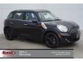 2014 Absolute Black Metallic Mini Cooper Countryman  photo #1