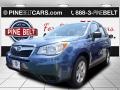 2015 Quartz Blue Pearl Subaru Forester 2.5i  photo #1