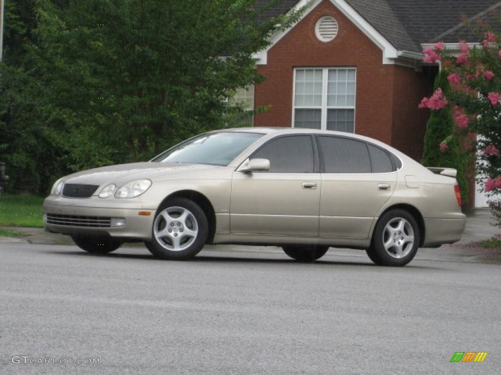 2000 GS 300 - Burnished Gold Metallic / Ivory photo #2