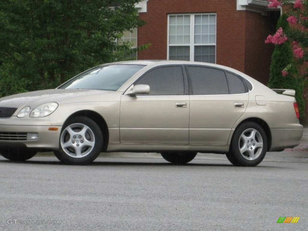 2000 GS 300 - Burnished Gold Metallic / Ivory photo #3