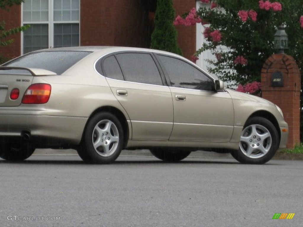 2000 GS 300 - Burnished Gold Metallic / Ivory photo #25