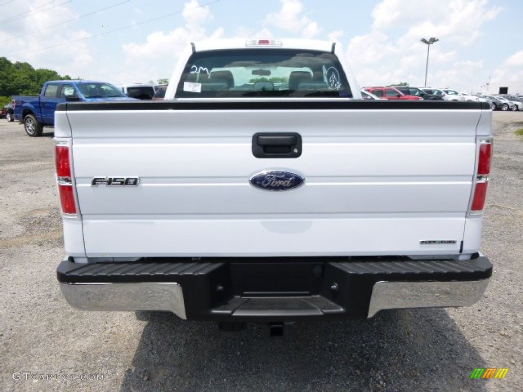 2014 F150 XL SuperCab 4x4 - Oxford White / Steel Grey photo #7