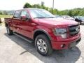 2014 Ruby Red Ford F150 FX4 SuperCrew 4x4  photo #2