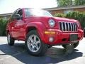 2004 Flame Red Jeep Liberty Limited 4x4  photo #31