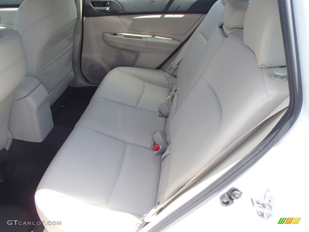 2014 Impreza 2.0i Sport Limited 5 Door - Satin White Pearl / Ivory photo #4