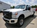 Oxford White - F350 Super Duty XL Super Cab 4x4 Utility Photo No. 4