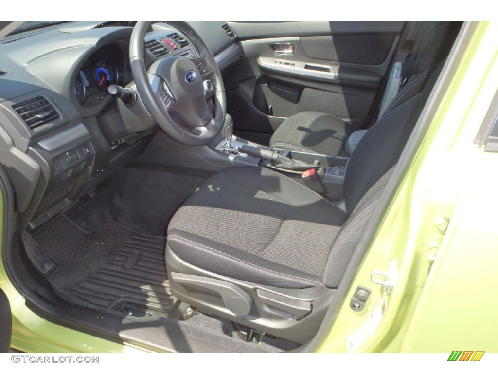 2014 XV Crosstrek Hybrid - Plasma Green / Black photo #10