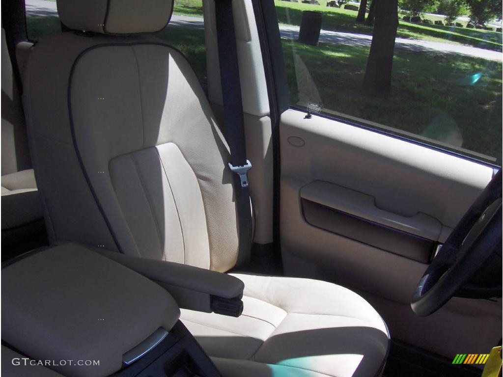 2008 Range Rover V8 HSE - Tonga Green Pearlescent / Sand photo #11