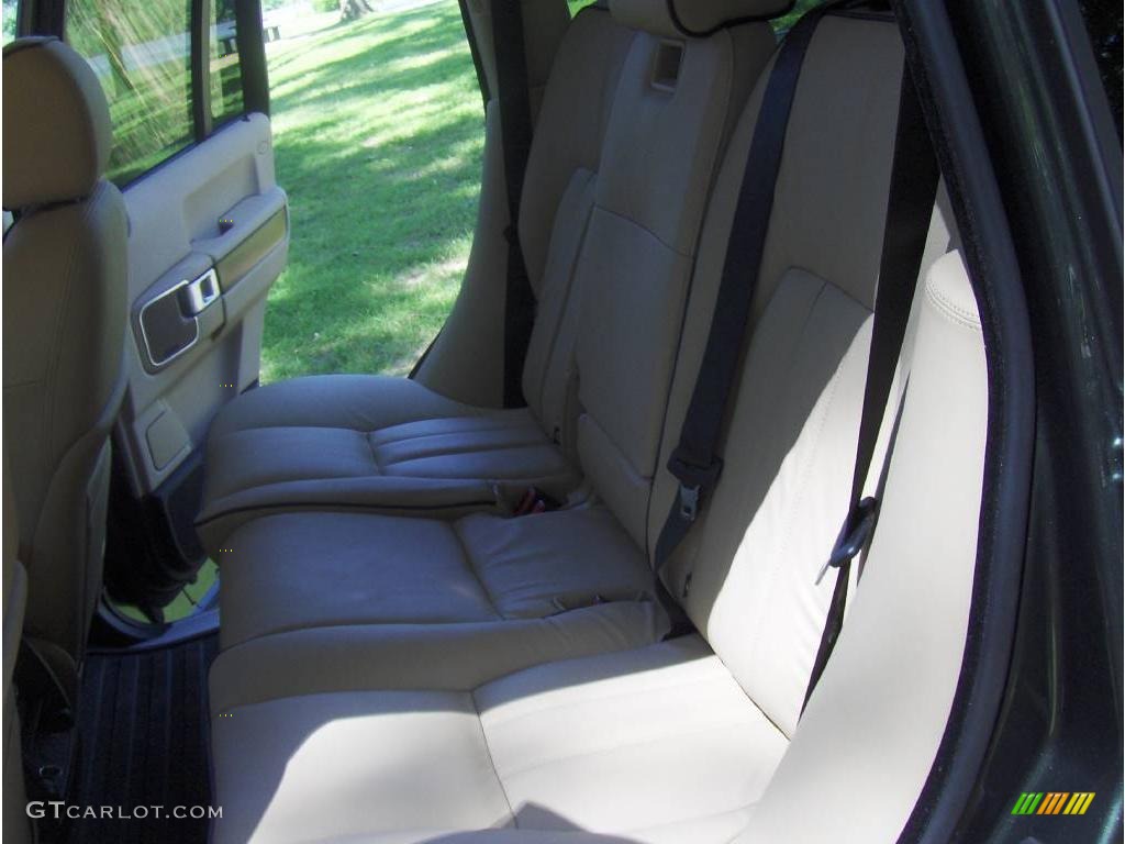 2008 Range Rover V8 HSE - Tonga Green Pearlescent / Sand photo #18