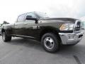 2014 Black Gold Pearl Ram 3500 Big Horn Crew Cab Dually  photo #4