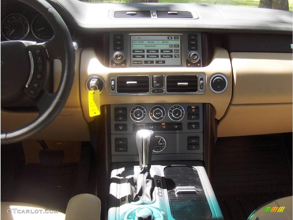 2008 Range Rover V8 HSE - Tonga Green Pearlescent / Sand photo #27