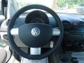 2005 Volkswagen New Beetle Grey Interior Steering Wheel Photo