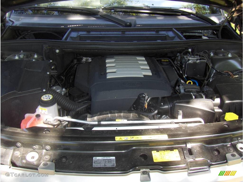 2008 Range Rover V8 HSE - Tonga Green Pearlescent / Sand photo #28