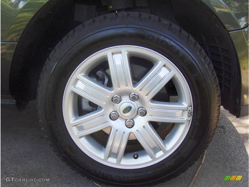 2008 Range Rover V8 HSE - Tonga Green Pearlescent / Sand photo #31