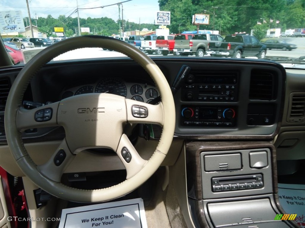 2004 Yukon XL Denali AWD - Sport Red Metallic / Sandstone photo #17