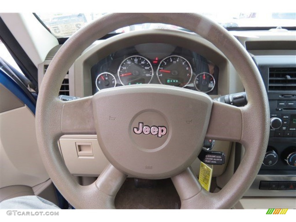 2009 Liberty Sport - Deep Water Blue Pearl / Dark Slate Gray photo #17