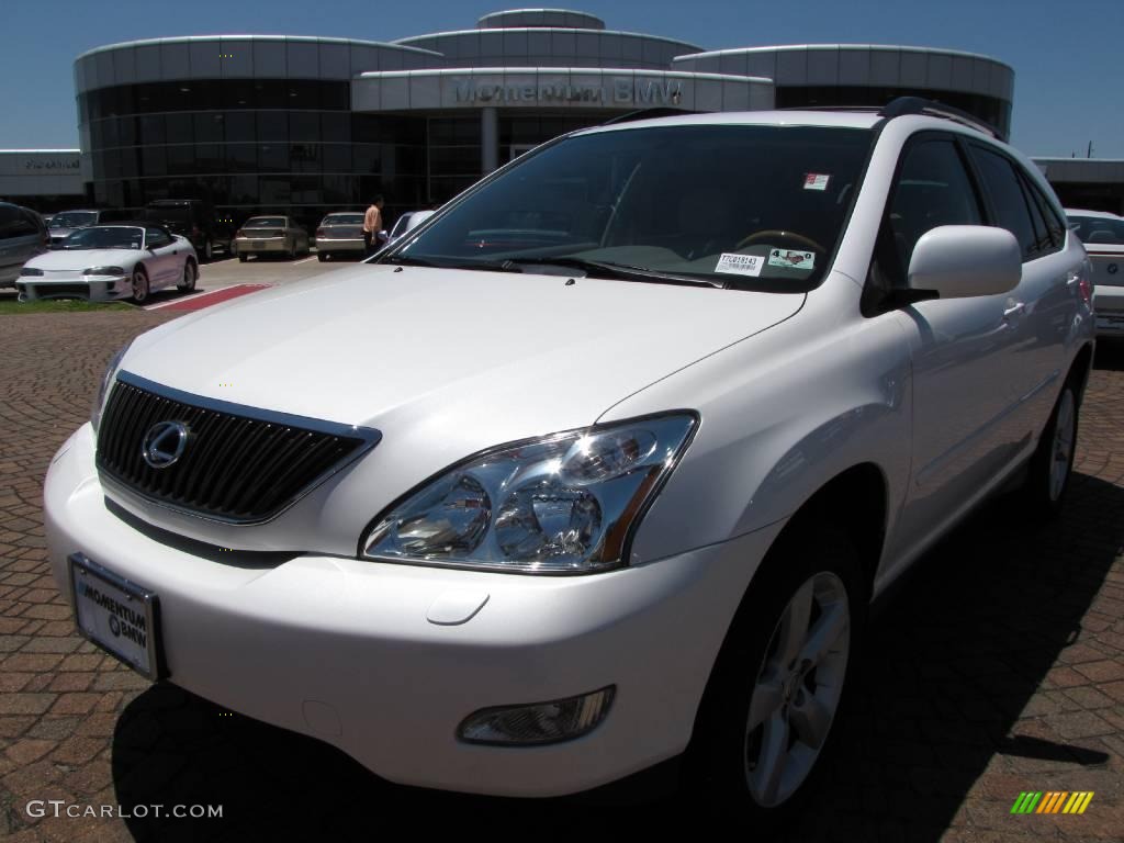 2007 RX 350 - Crystal White / Ivory photo #1
