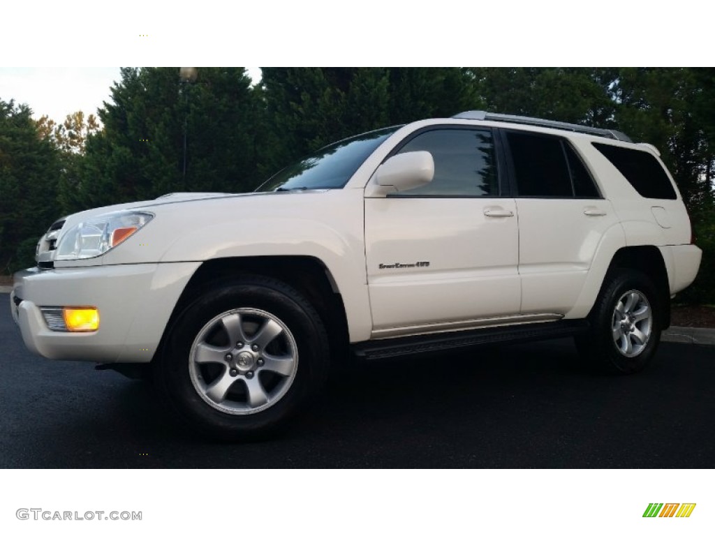 2004 4Runner SR5 4x4 - Natural White / Stone photo #27