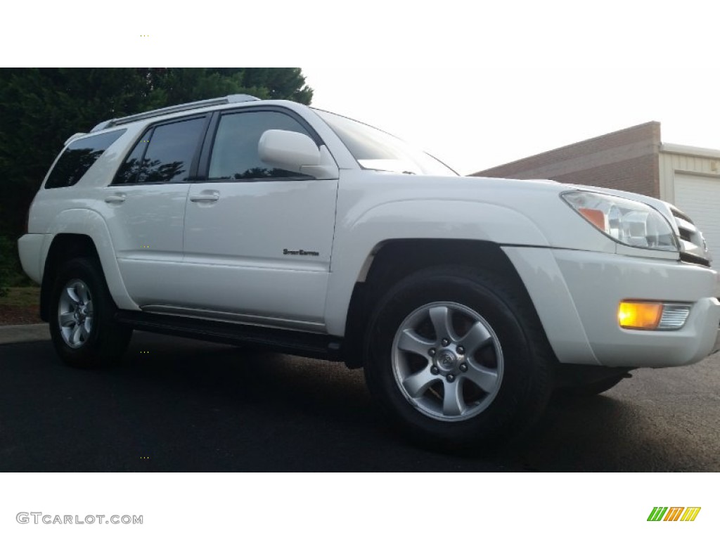 2004 4Runner SR5 4x4 - Natural White / Stone photo #28
