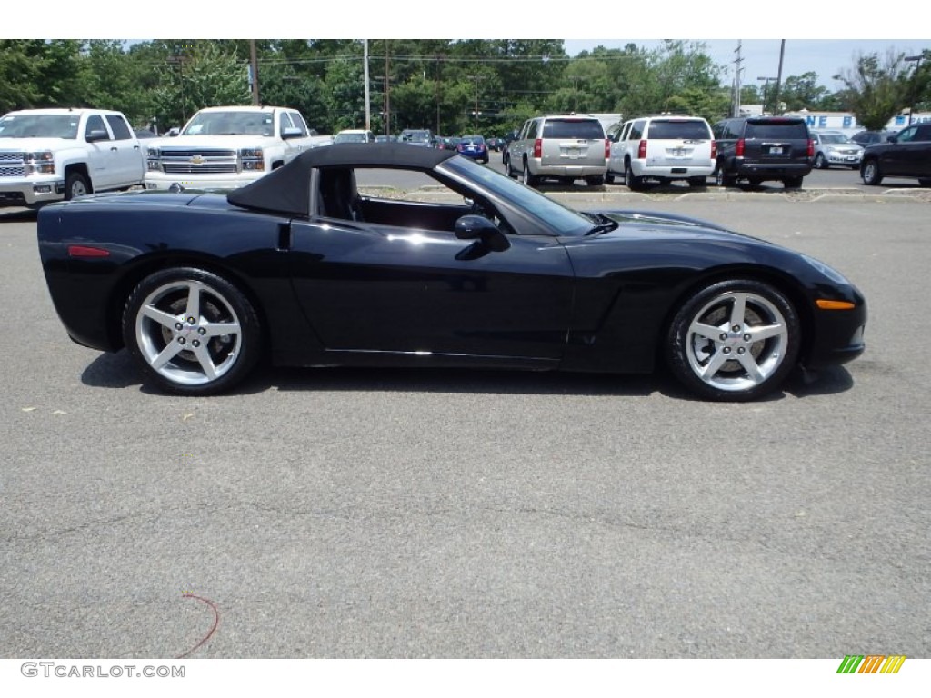 2005 Corvette Convertible - Black / Ebony photo #4