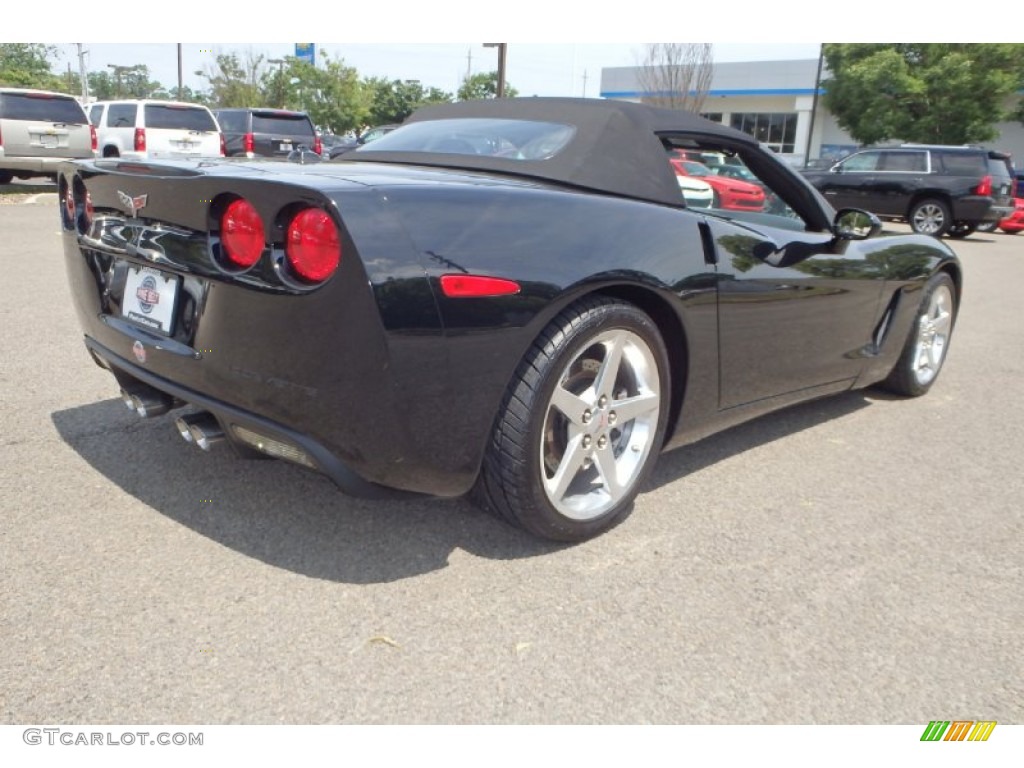 2005 Corvette Convertible - Black / Ebony photo #5