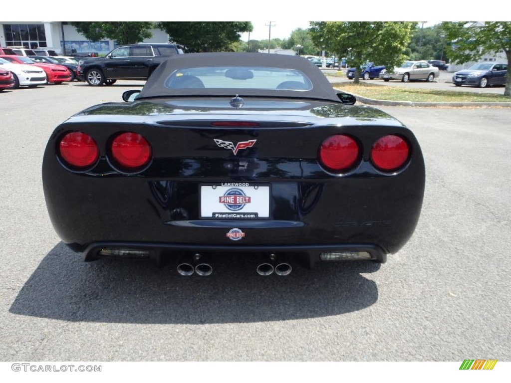 2005 Corvette Convertible - Black / Ebony photo #6