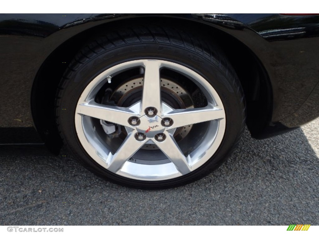 2005 Corvette Convertible - Black / Ebony photo #8