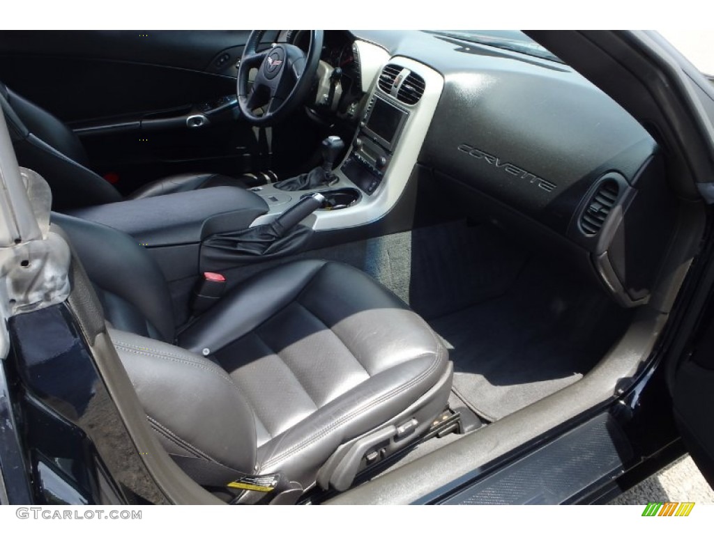 2005 Corvette Convertible - Black / Ebony photo #9