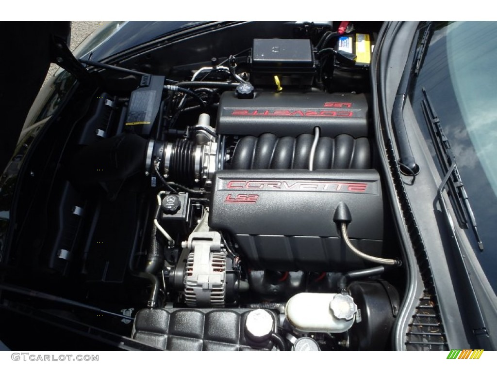 2005 Corvette Convertible - Black / Ebony photo #16