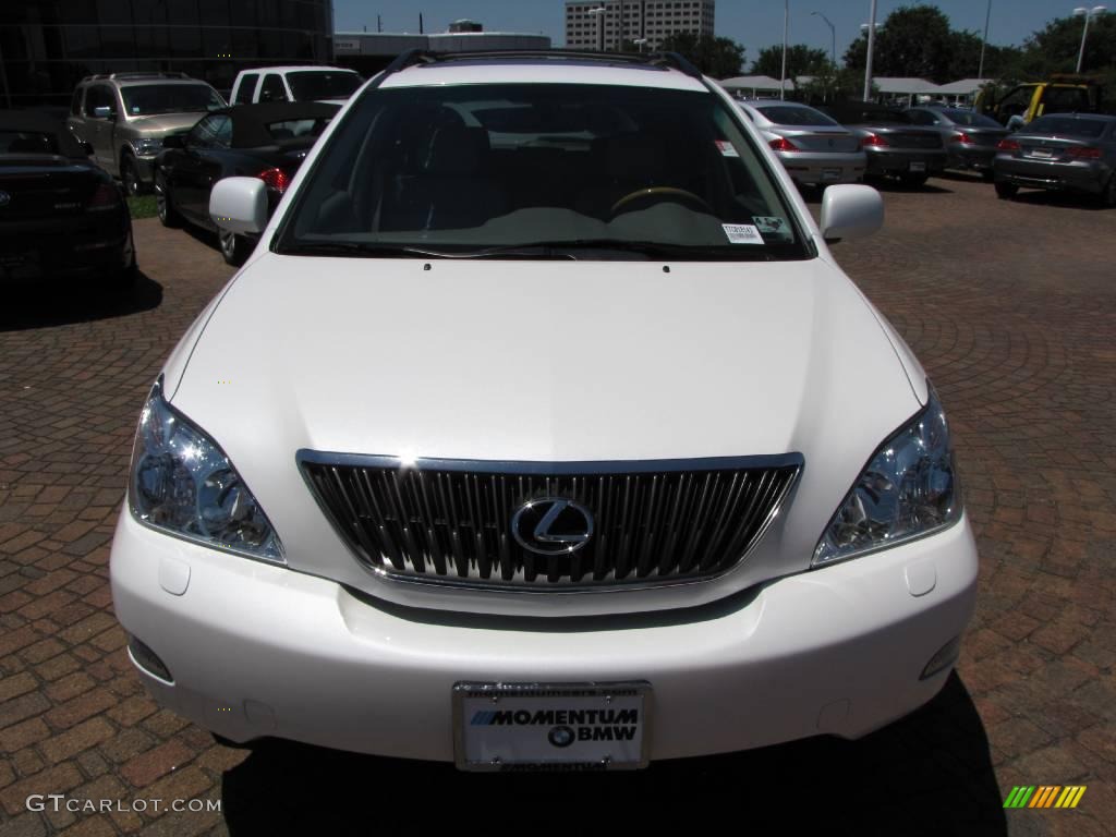 2007 RX 350 - Crystal White / Ivory photo #16