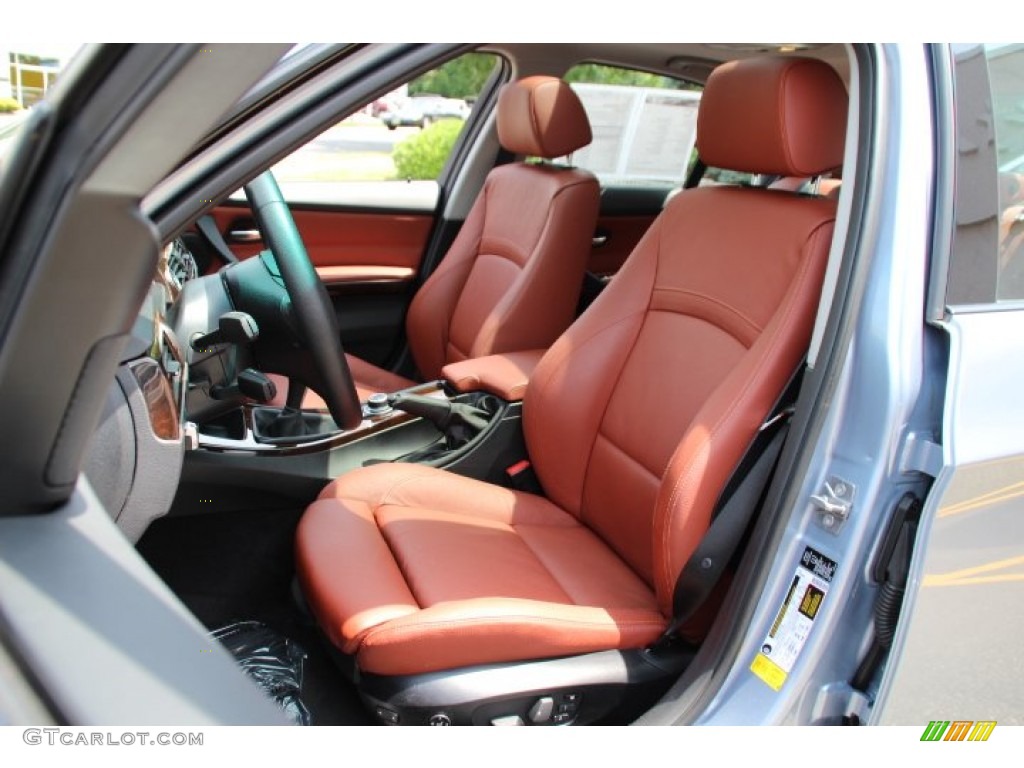Chestnut Brown Dakota Leather Interior 2011 BMW 3 Series 328i Sedan Photo #94926687