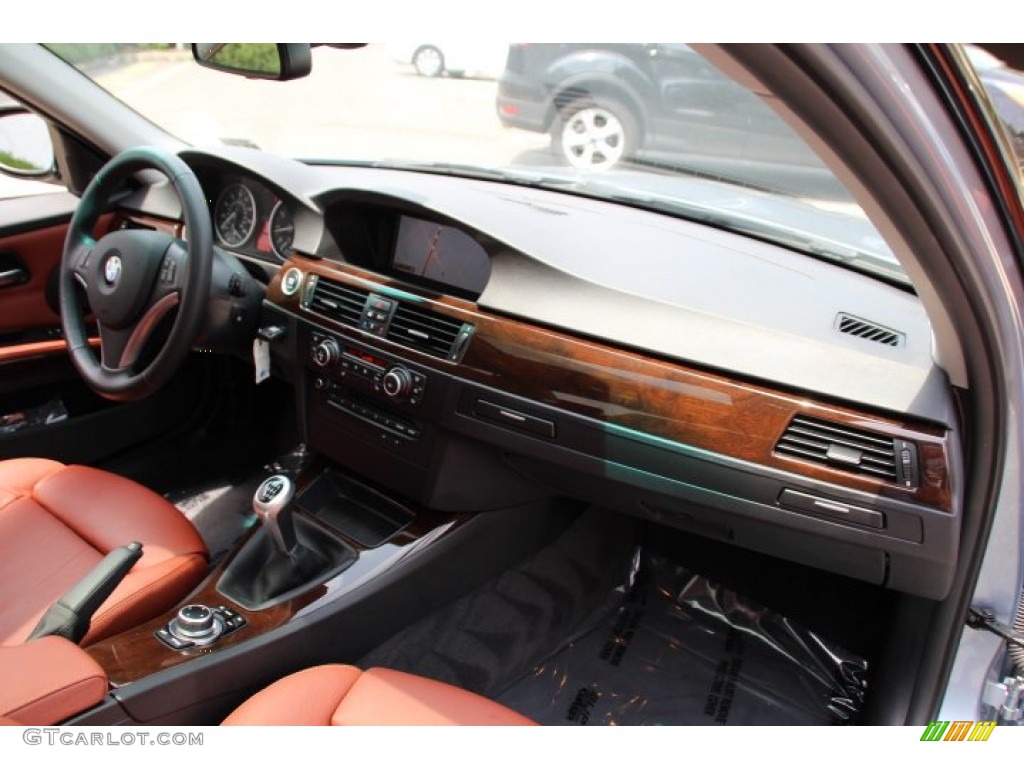 2011 BMW 3 Series 328i Sedan Chestnut Brown Dakota Leather Dashboard Photo #94927008
