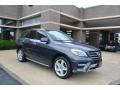 2014 Steel Grey Metallic Mercedes-Benz ML 350 4Matic  photo #1